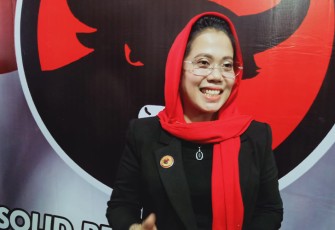 Sekretaris DPD PDI Perjuangan Jatim Sri Untari.