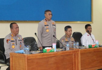 Wakapolda Bengkulu saat Beri Arahan Personil Dit Reskrimsus