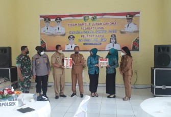 Pisah Sambut Lurah Langkai 