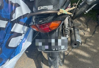 Kendaraan yang digunakan korban