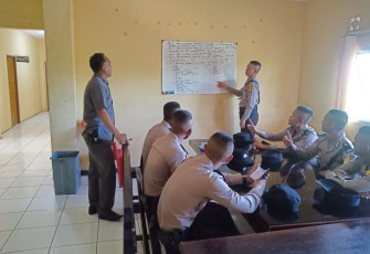 Serdik Bintara SPN Polda Bengkulu Ikuti Latja Fungsi Teknis Kepolisian
