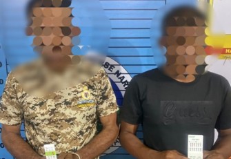 Terduga Pelaku, diduga saat Diamankan polisi