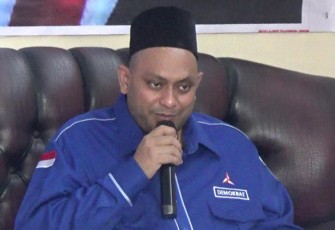 Anggota DPRD Jatim, Muhamad Reno Zulkarnaen saat menjaring aspirasi warga