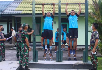 Personel Kodim Palangka Raya Ikuti Tes UKP dan Garjasdik Periodik 1