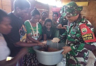 Satgas bersama masyarakat 
