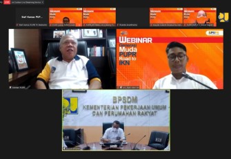 Menteri Basuki pada Webinar BPSDM