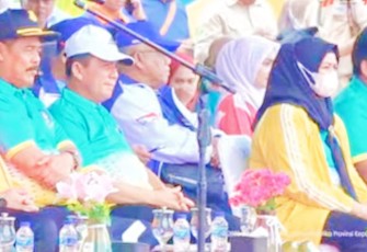 Pembukaan POPDA VIII, Senin (25/07/2022).