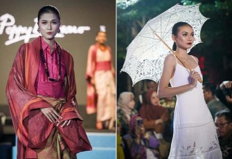Fashion Show The Magnificent Garut di Bali Collection, Minggu (13/11).