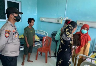 Pasca bayi Suci mendapat perawatan di rumah sakit