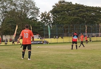 Fun Game Paseduluran Liga Ramadan Piala Mas Ilyas, di Lapangan Desa Ngijo, Kecamatan Tasikmadu, Kabupaten Karanganyar.