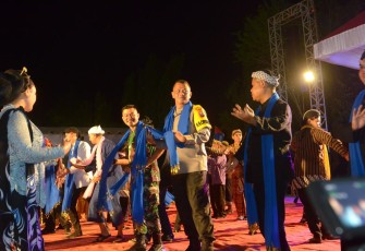 Dandim 0801/Pacitan Bersama Unsur Forkopimda saat Hadiri Acara Langen Beksan