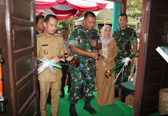 Dandim Palangka Raya saat Hadiri Peresmian dan Pelantikan Pengurus Warung Berkah 