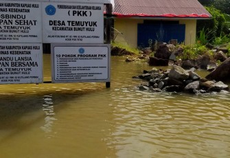 Pasca terjadi banjir