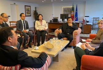 Kepala BNN RI saat ke Portugal bertemu Margarida Tavares