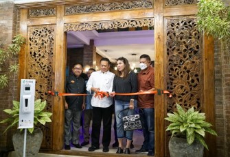 Bamsoet Resmikan Restoran South Eat Kitchen by Blackstone Bali, Rabu (23/3/22).