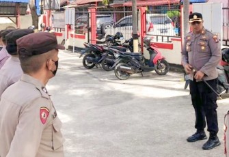 Kapolres Karimun Pastikan Penjagaan di Mapolsek Diperketat