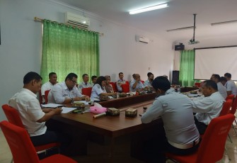 Pemko Tebing Tinggi saat Gelar Rakor Penyesuaian Tarif Angkutan Kota