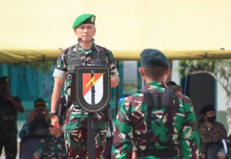 Dandim Palangka Raya saat Buka Diklatder Gerdayak Indonesia Angkatan Dua 