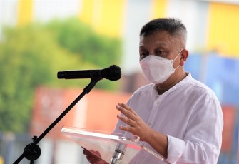 Deputi Bidang UKM Kementerian Koperasi dan UKM Hanung Harimba Rachman di Jakarta, Jumat, (25/3).