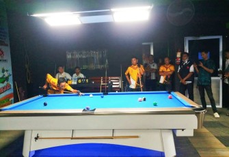 Pasangan Andri-Albert saat bertanding