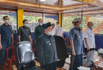 Saat pembukaan rapat paripurna DPRD Pesibar