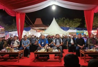 Dandim 0801/Pacitan Bersama Unsur Forkopimda Hadiri Acara Kangen Dangdutan