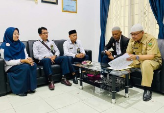Jajaran Pengadilan Agama Kota Padang melakukan Kunjungan ke Diskominfo.