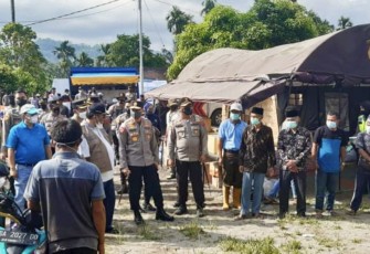 Situasi pasca gempa Kabupaten Pasaman