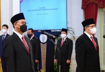 Pelantikan Kepala dan Wakil Kepala Otorita IKN