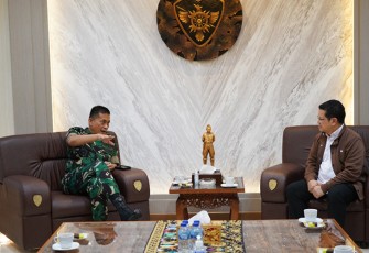 Pangdam IX/Udayana saat Terima Audiensi ITDC Kawasan The Nusa Dua