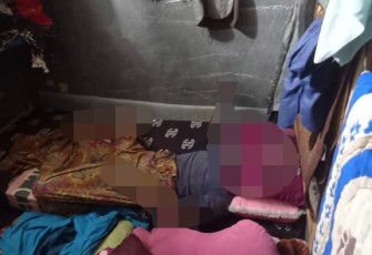 Pemilik Kios Handphone saat Ditemukan Meninggal Dunia di atas tempat tidurnya, pada Minggu (18/09).