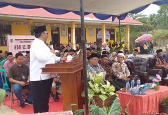 Bupati Benny saat Buka MTQ ke-51 Panti