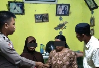 Pilar Desa Gedung Wani saat Mediasi Warga Berselisih