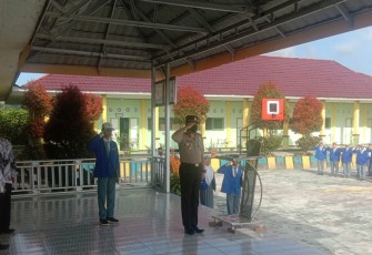 Upacara Bendera di SMAN 12 Rejang Lebong