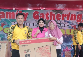 Polres Kaur saat Family Gathering
