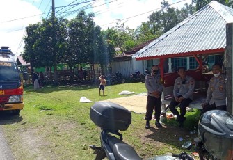 Sat Binmas Polres Kaur saat Lakukan Kunjungan