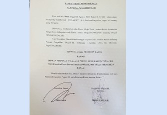 Tanda Terima Memori Kasasi 