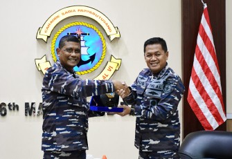 Panglima Kolinlamil saat Kunjungi Satlinlamil 3