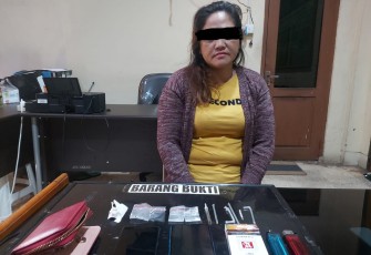 Seorang Perempuan Miliki Sabu saat Diamankan Polres Bengkulu