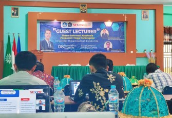 Seminar Hybrid di Universitas Muhammadiyah Bulukumba bersama Komunitas SEVIMA pada Kamis (03/11) siang. 