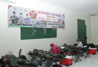 Donor Darah Kodam IX/Udayana 