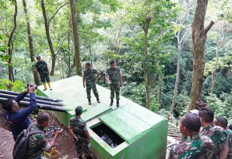 Pangdam Udayana saat Tinjau Pompa Hidram Untuk Aliri 40 Hektar Sawah