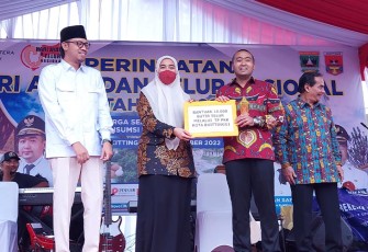 Peringatan HATN 2022 di awali dengan pembukaan pameran pembangunan di Pelataran Jam Gadang.