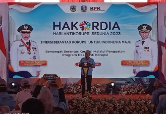Dandim 0801/Pacitan Hadiri Puncak Peringatan Hakordia 