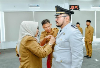 Bupati Zahir Berpesan Emban Jabatan Dengan Baik dan Disiplin