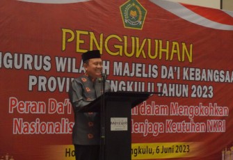 Sekda Provinsi Bengkulu Hamka Sabri