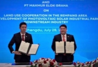 Penandatanganan MoU Xinyi Group.