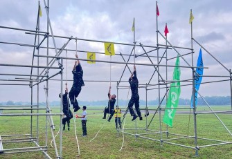 Tim Koharmatau Ikuti Event Bergengsi Adisutjipto Ultra Obstacle Run 2023