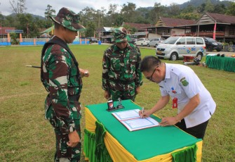 Pembukaan TMMD Ke-118 Kodim 1420/Sidrap Sulsel