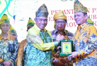 Masyarakat Banjar saat Berduyun-Duyun Menghadiri Pelantikan Pengurus KBB Kepri 